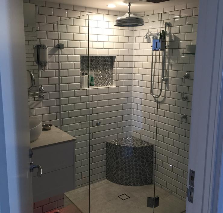 Subway tiled bathroom Sydney