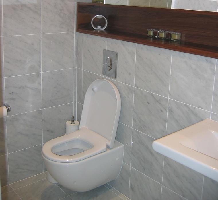 Beautiful tiled toilet Sydney